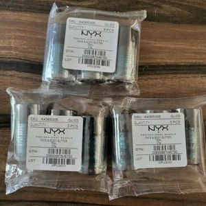 NYX Face & Body Glitter Teal Pack Of 9